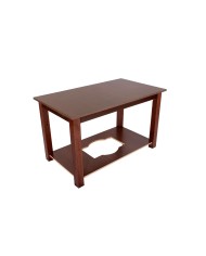 Mesa camilla modelo clasic lacada blanca