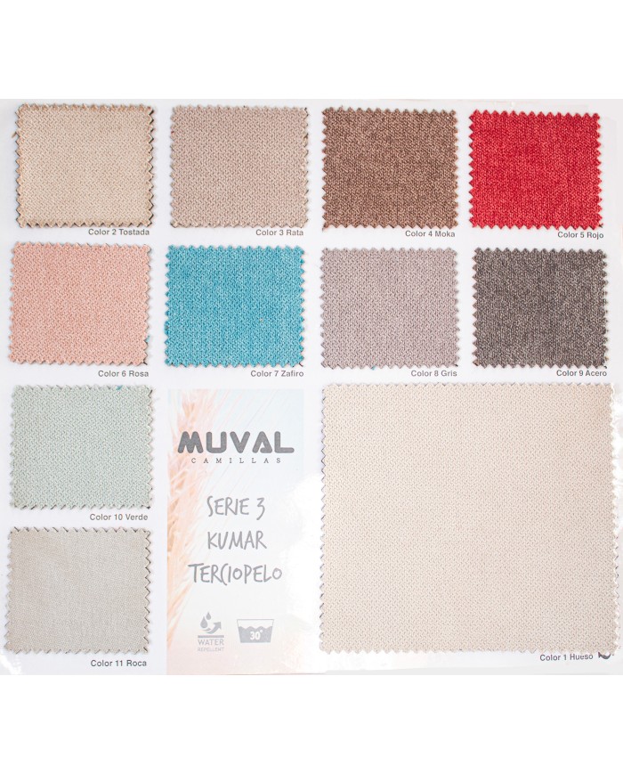 Ropa serie 3 modelo KUMAR terciopelo Medida 100*60*72