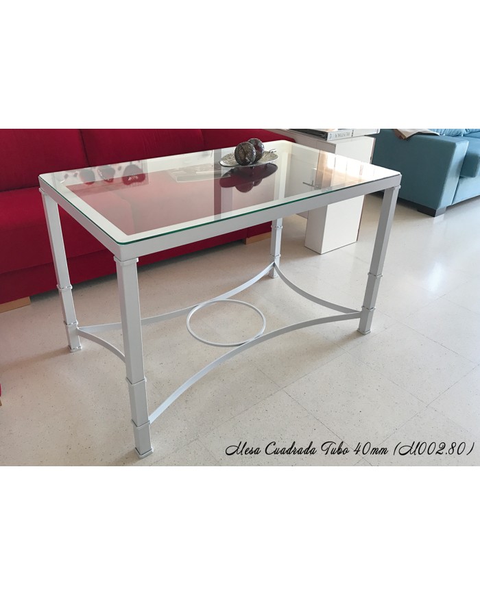 Mesa de forja modelo Atenas