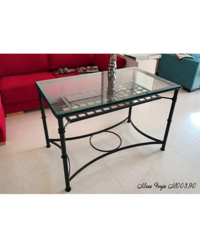 Mesa de forja modelo revistero