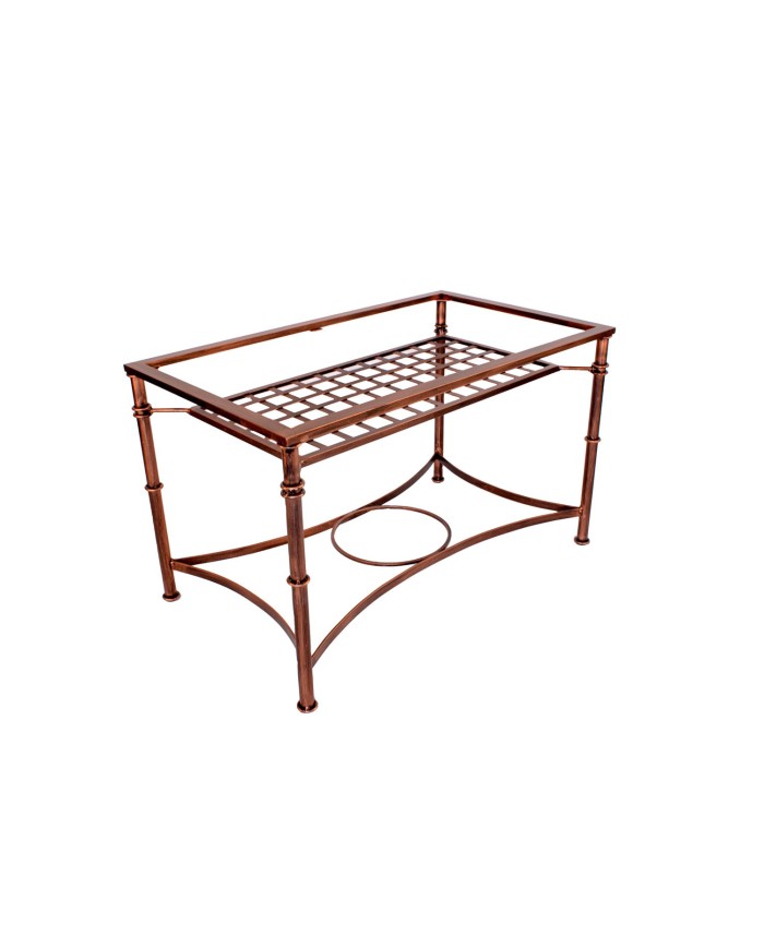 Mesa de forja modelo revistero