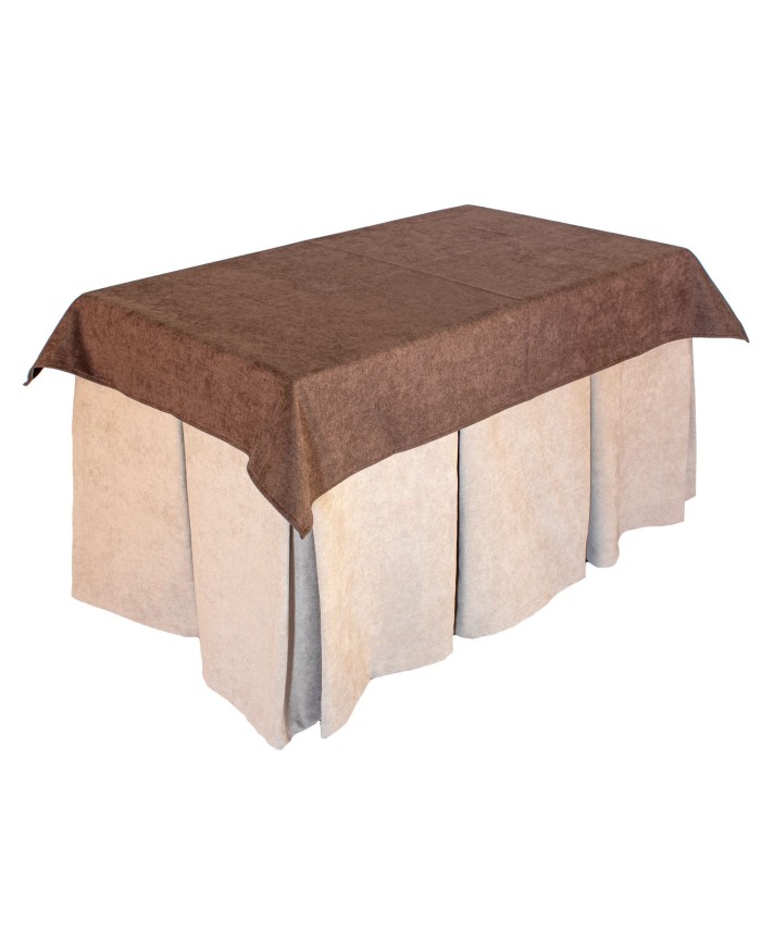 Ropa mesa camilla serie 3 modelo KUMAR terciopelo Medida 130*80*72